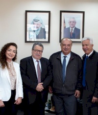 A Joint Meeting between INJAZ Palestine and the Ministry of Education and Scientific Research