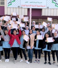 اختتام البرامج التدريبية في محافظة الخليل