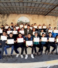 إنجاز فلسطين تختتم برامجها التدريبية في محافظة جنين &nbsp;
