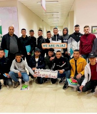 إنجاز فلسطين تشارك في "اليوم الفلسطيني لمحاكاة الإعلام"