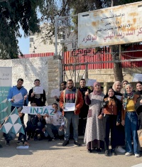 إنجاز فلسطين تختتم سلسلة من ورشاتها التدريبية.