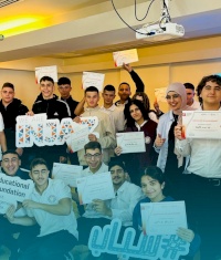 انجاز فلسطين تُلهم 100 طالب وطالبة في مدرسة الإنجيلية المهنية بورش عمل حول إدارة المشاريع