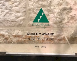 “INJAZ Palestine” received the compliance and quality award for the years 2015-2018 for its commitment to the standards related to the mechanism and quality of implementing the organization’s strategic plans and programs.