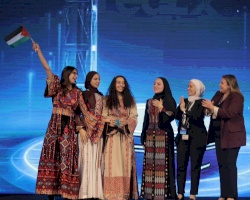 إيكو روك" الفلسطينية تحصد لقب أفضل شركة طلابية عربية لعام 2025 في احتفالية ريادة الأعمال الشبابية بالقاهرة القاهرة &ndash; مصر.
