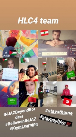 Success stories from the participation of INJAZ Palestine female students in the “Digital Innovation” Camp