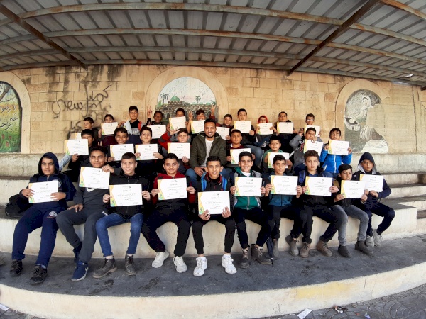 إنجاز فلسطين تختتم برامجها التدريبية في محافظة جنين &nbsp;
